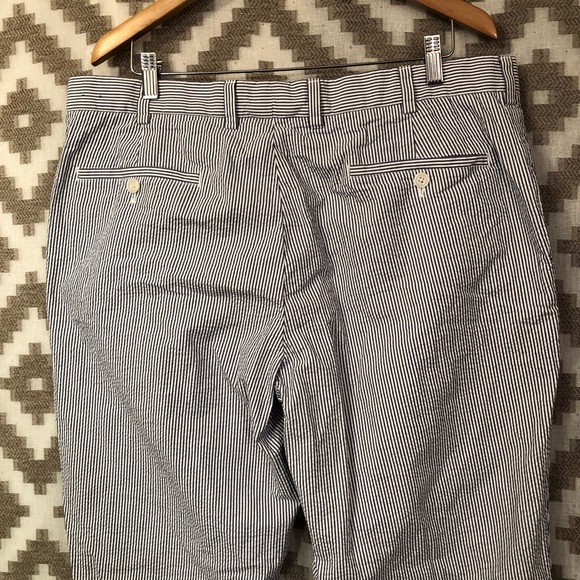 Brooks Brothers Blue White Seersucker Dress Pants - Picture 5 of 7